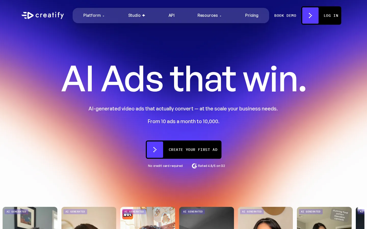 Creatify Review: AI Creative Builder for Meta Ad Campaigns