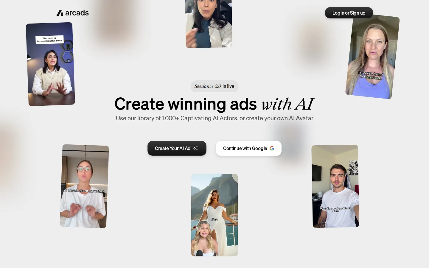 Arcads review: AI talking-head UGC videos for Facebook ad creatives