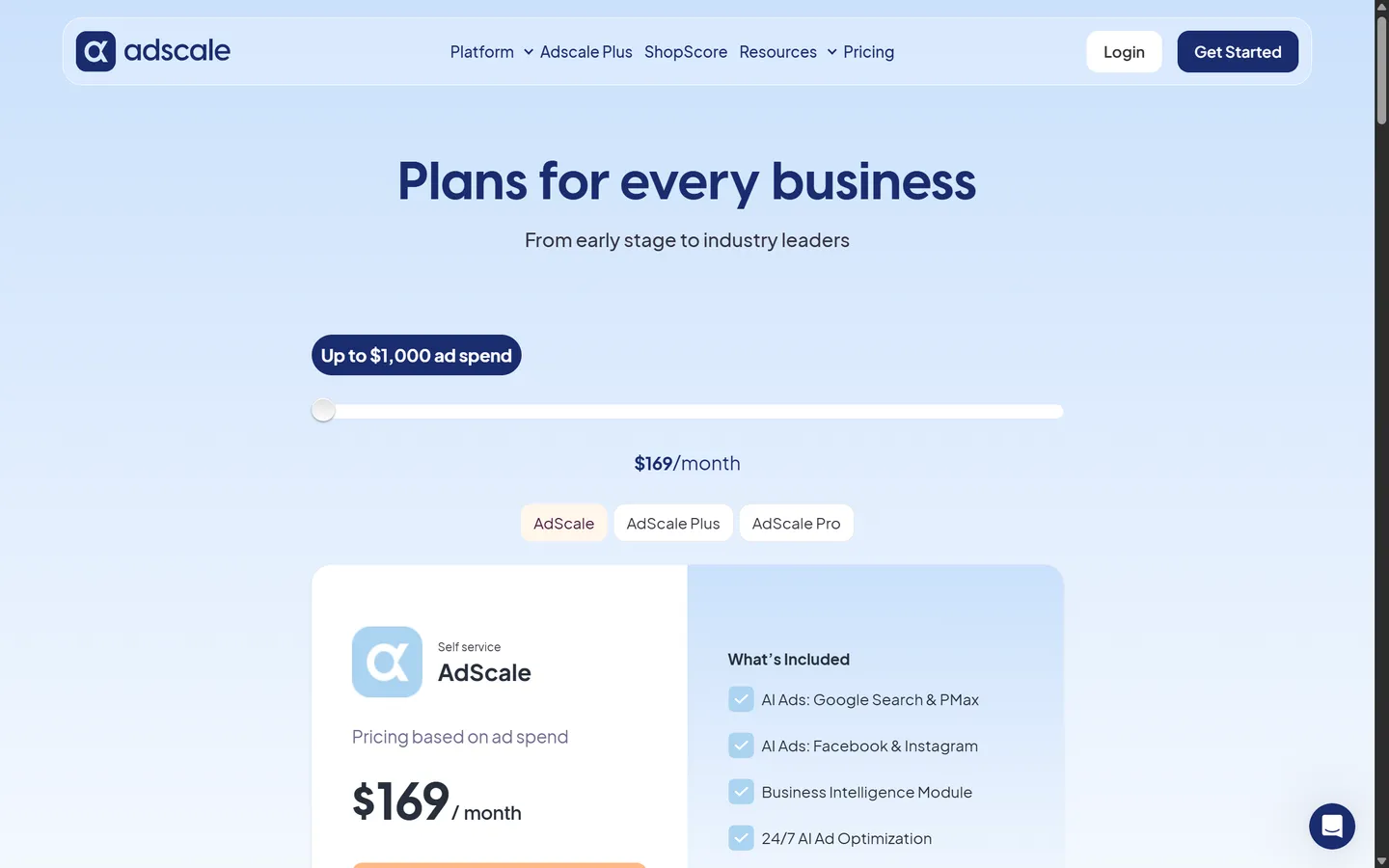 Adscale — Meta and Instagram campaign automation with store-aware optimization