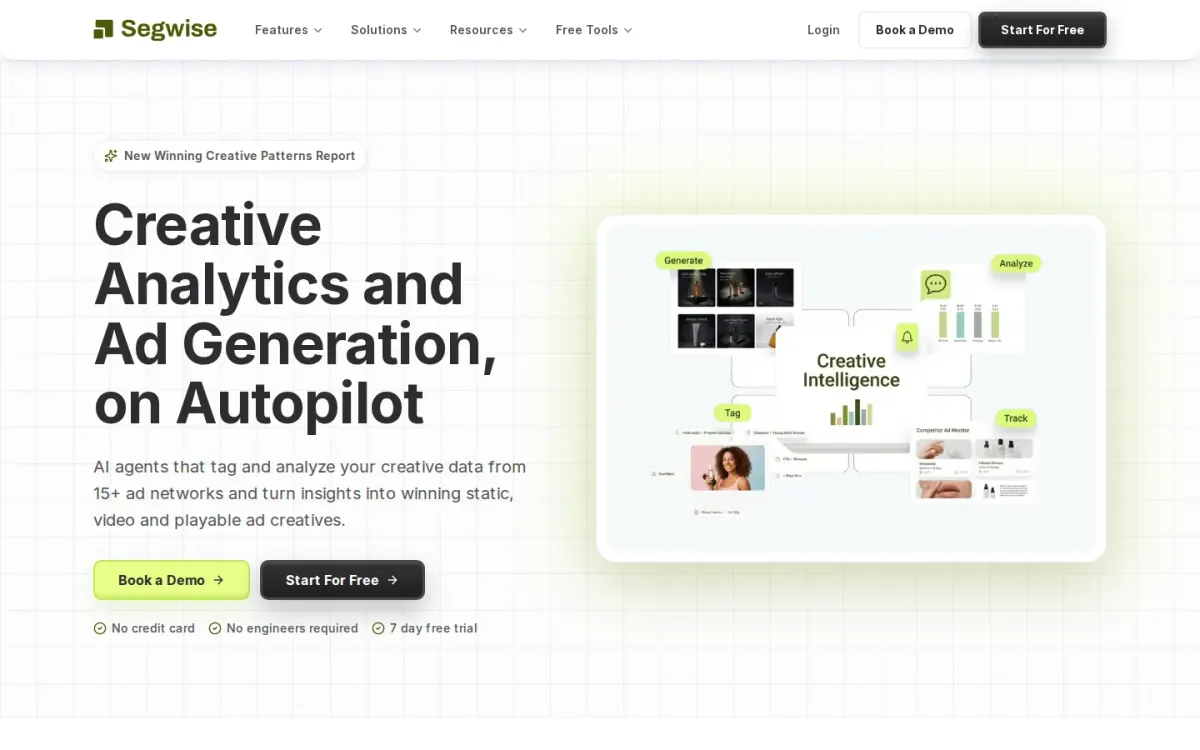 Segwise — creative performance intelligence for ad teams