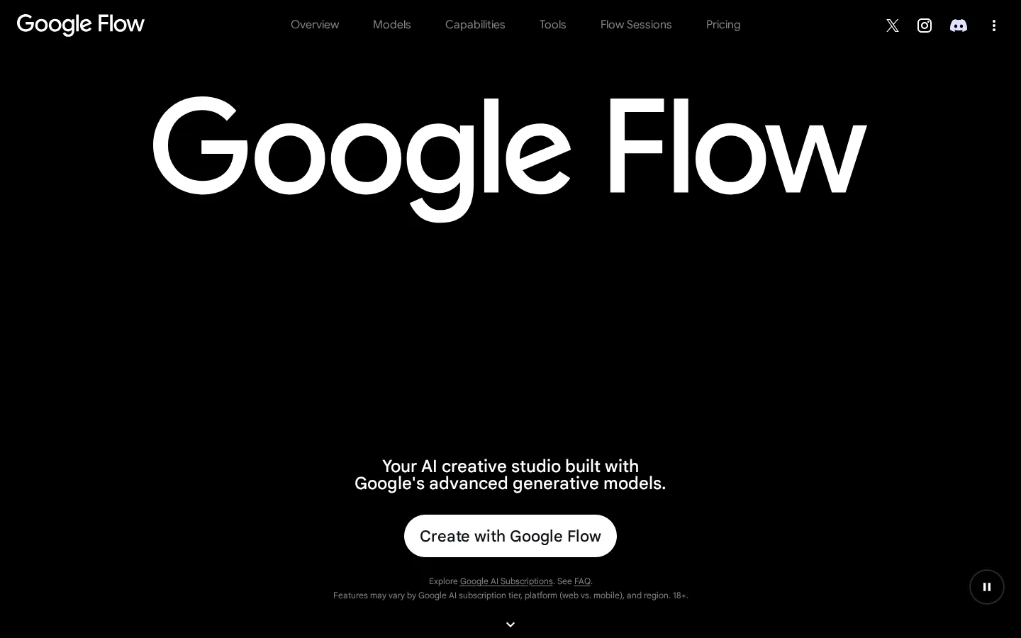 Google Flow: AI Creative Studio