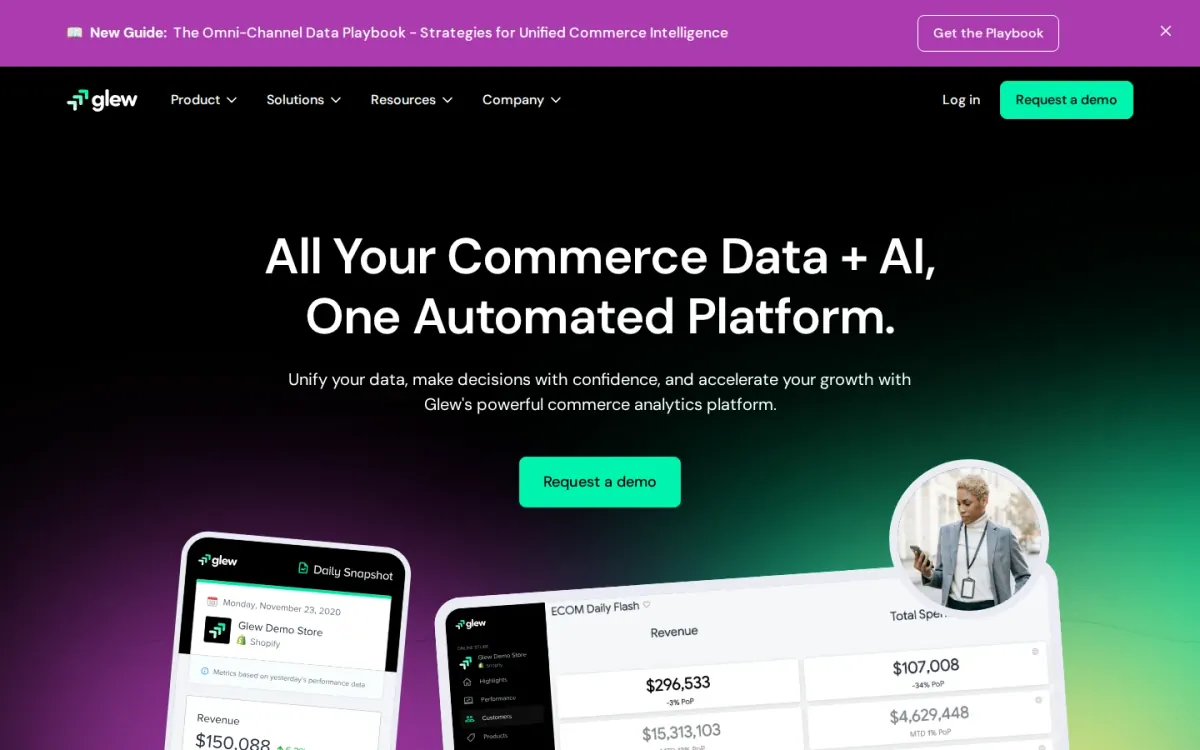 Glew Review: KPI Dashboards and Cross-Channel Store Reporting
