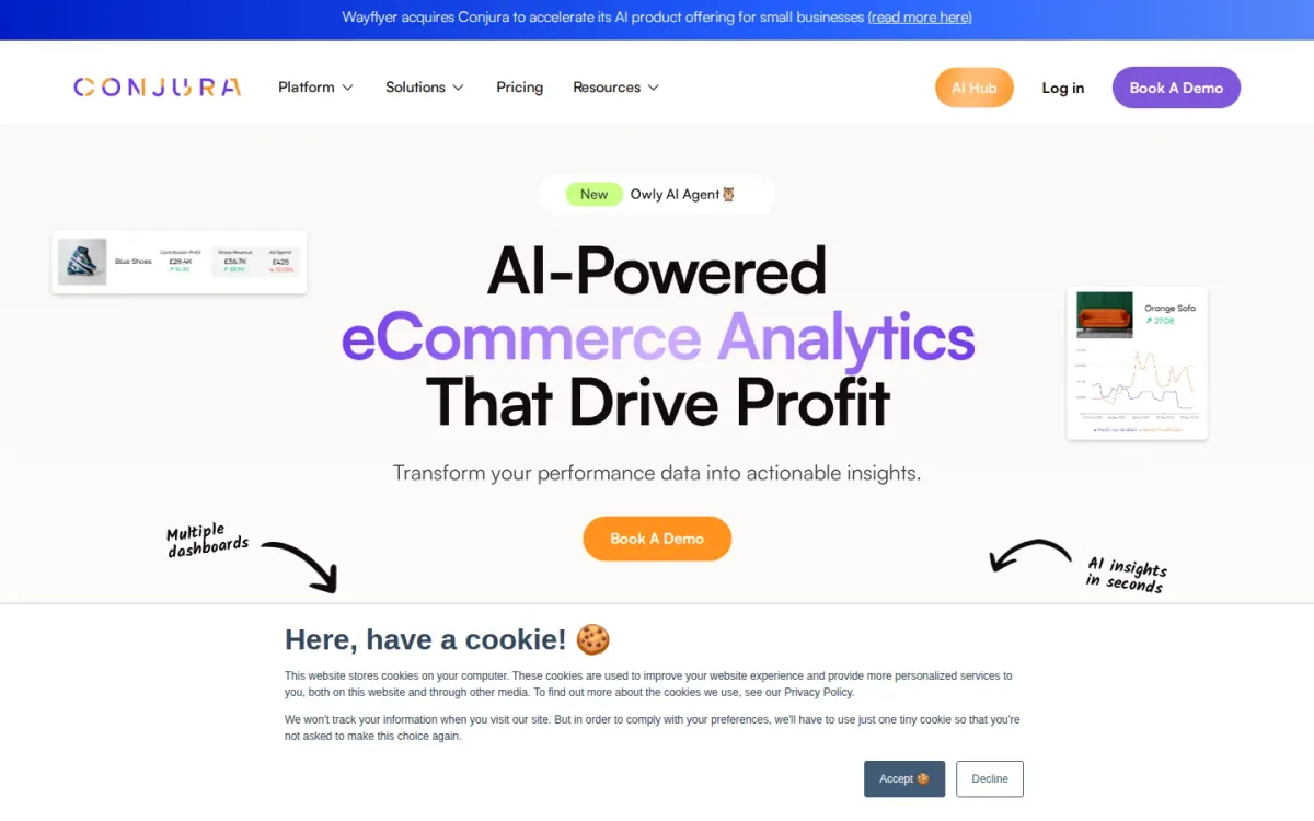 Conjura Review (Rank #9): Profit-Focused Commerce Reporting
