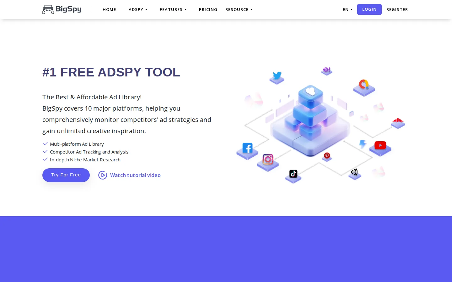 Bigspy: Multi-Platform Ad Intelligence