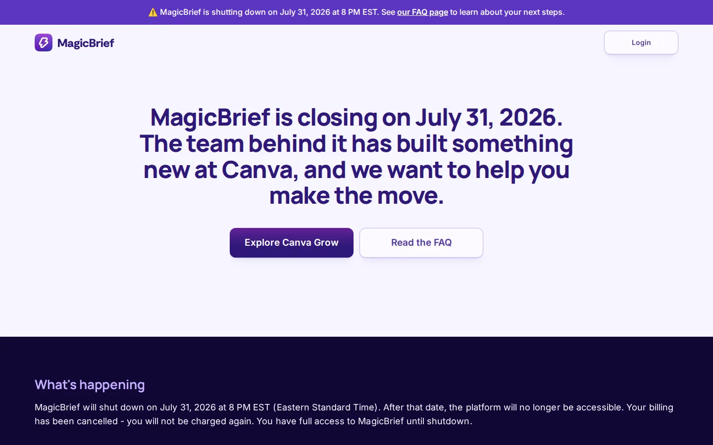 Magicbrief