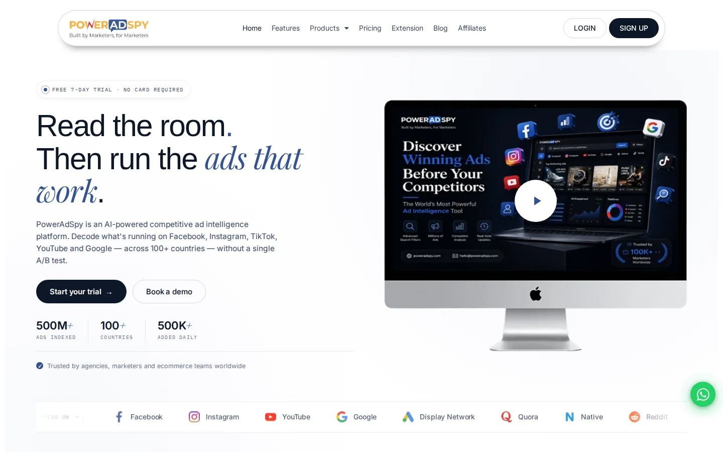 Poweradspy: Multi-Platform Ad Insights
