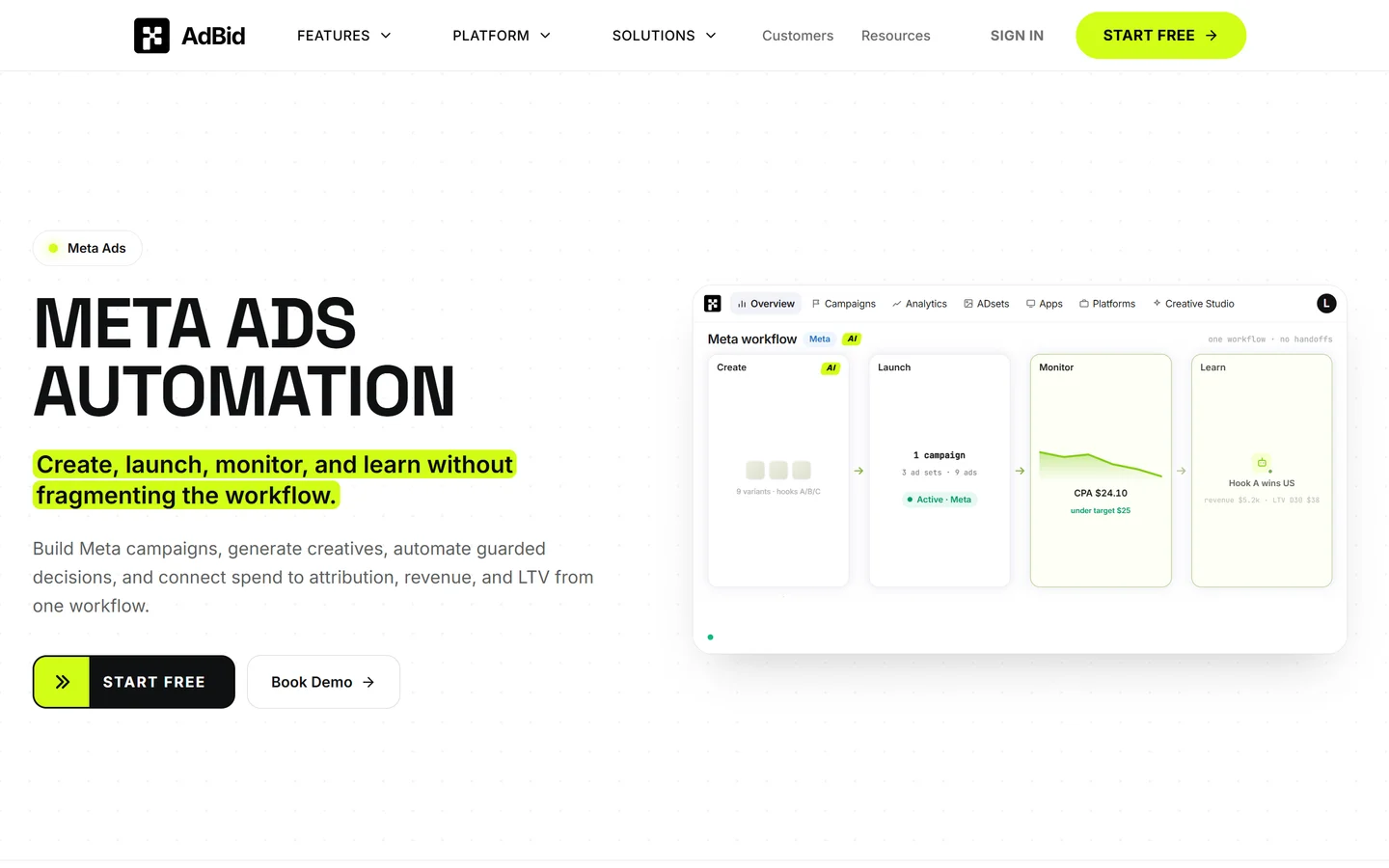 Adbid — Facebook Ads Attribution Tool