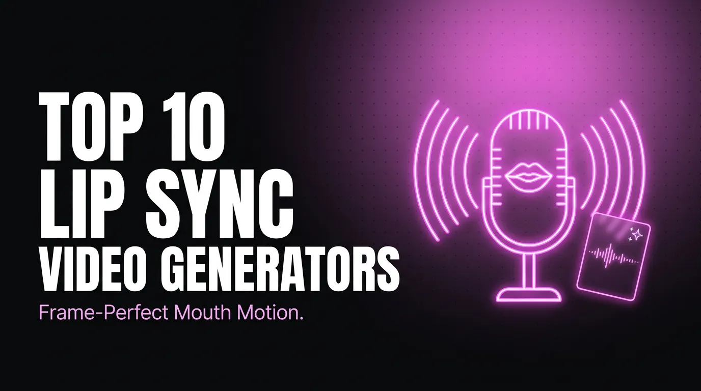 Top 10 Lip Sync Video Generator