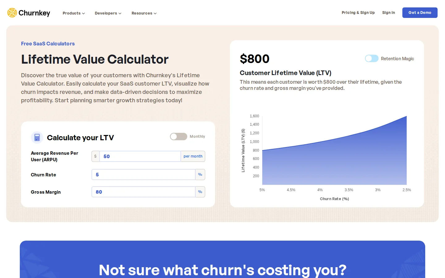 Churnkey: focused workflow fit