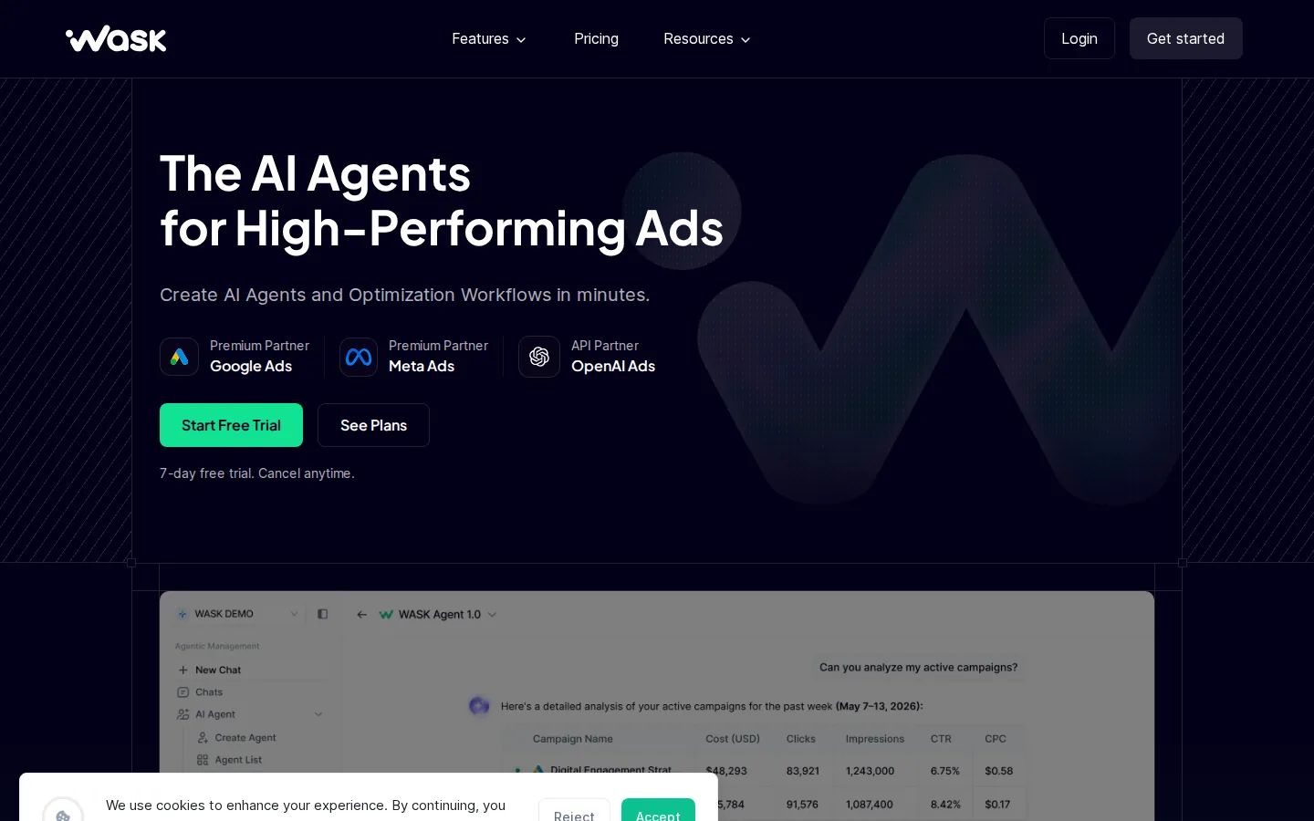 Wask review: rule-based optimization for Facebook and Instagram campaigns