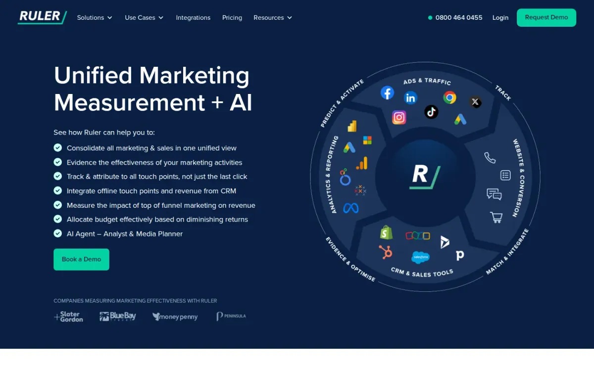 Ruleranalytics links marketing touchpoints to revenue outcomes